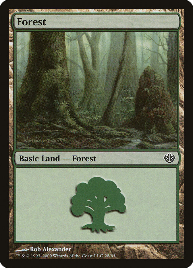 Forest (28) [Duel Decks: Garruk vs. Liliana] | Game Grid - Logan