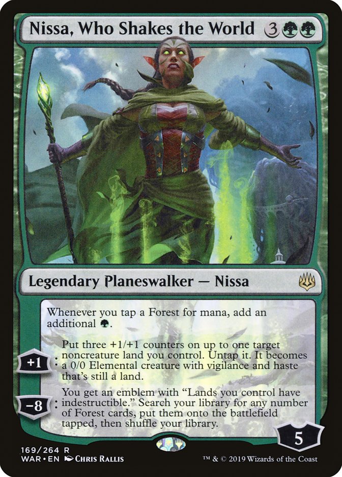 Nissa, Who Shakes the World [War of the Spark] | Game Grid - Logan