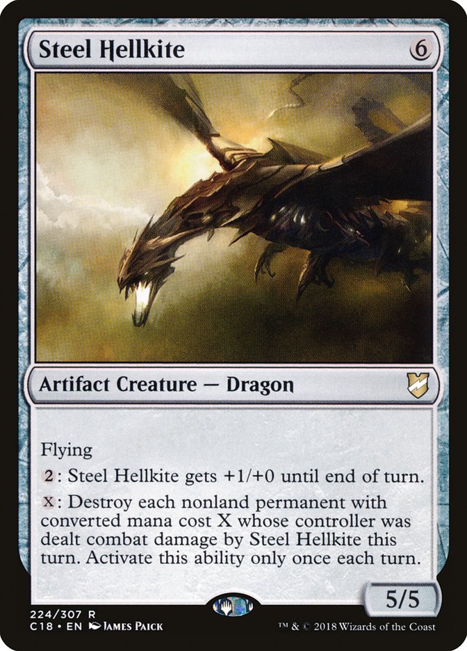 Steel Hellkite [Commander 2018] | Game Grid - Logan