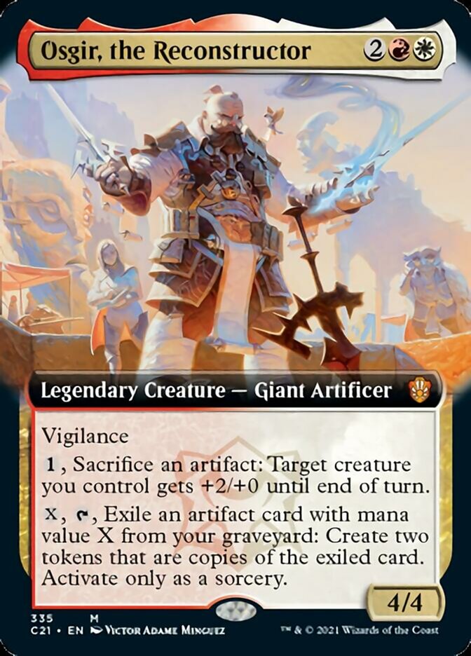 Osgir, the Reconstructor (Extended Art) [Commander 2021] | Game Grid - Logan
