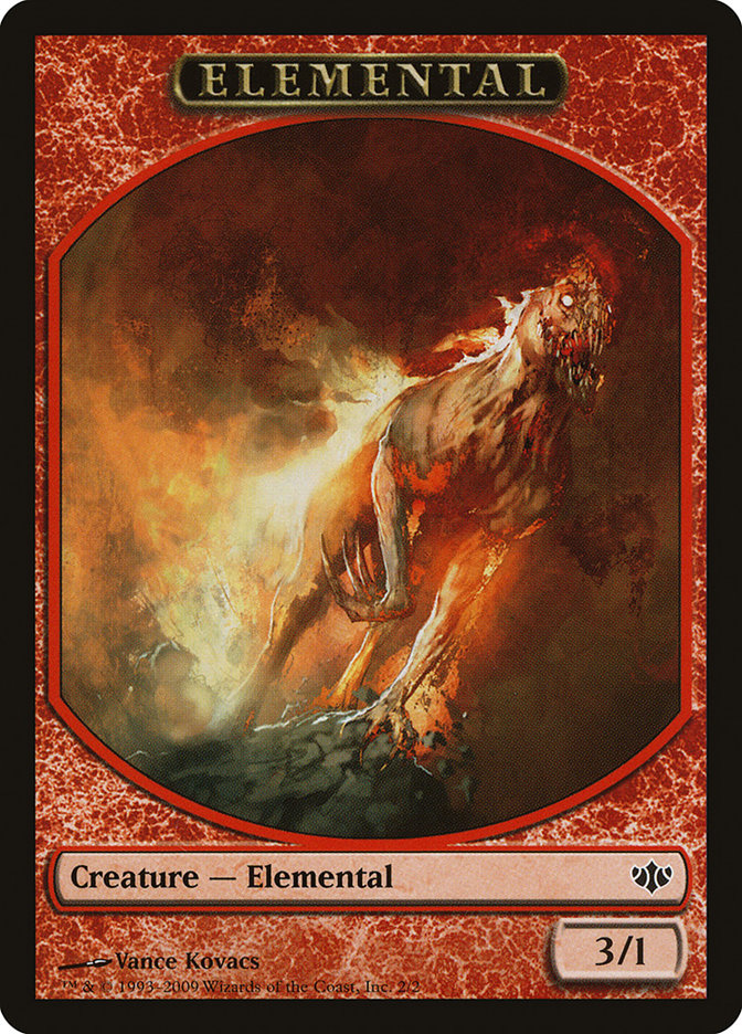 Elemental Token [Conflux Tokens] | Game Grid - Logan