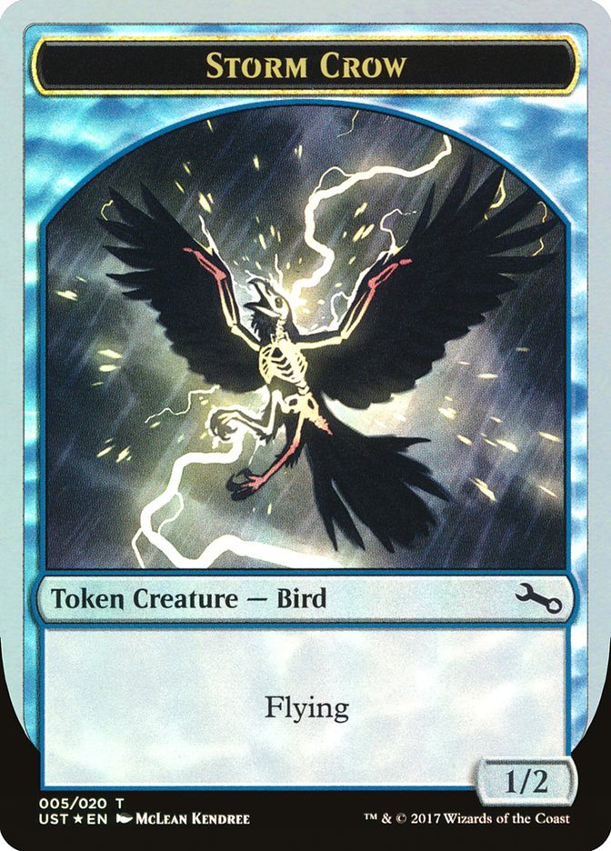 Storm Crow Token [Unstable Tokens] | Game Grid - Logan