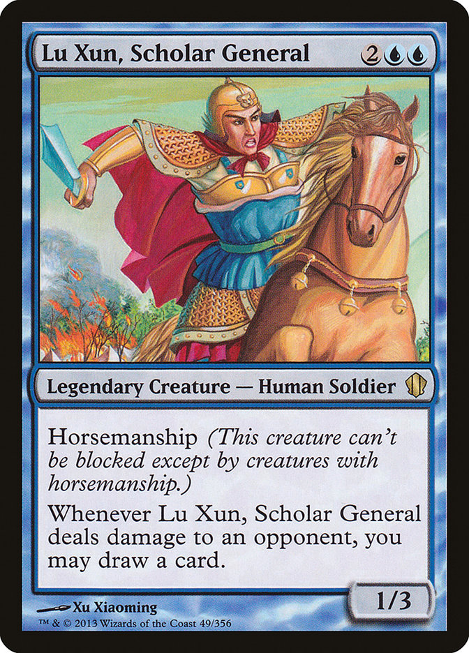 Lu Xun, Scholar General [Commander 2013] | Game Grid - Logan