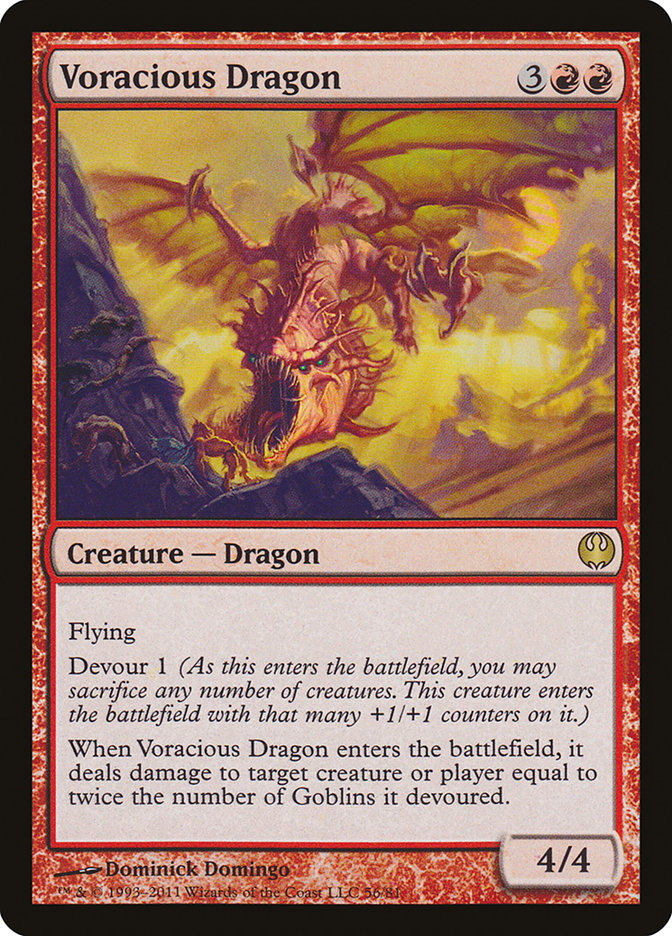 Voracious Dragon [Duel Decks: Knights vs. Dragons] | Game Grid - Logan