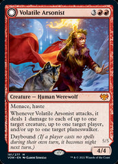 Volatile Arsonist // Dire-Strain Anarchist [Innistrad: Crimson Vow] | Game Grid - Logan