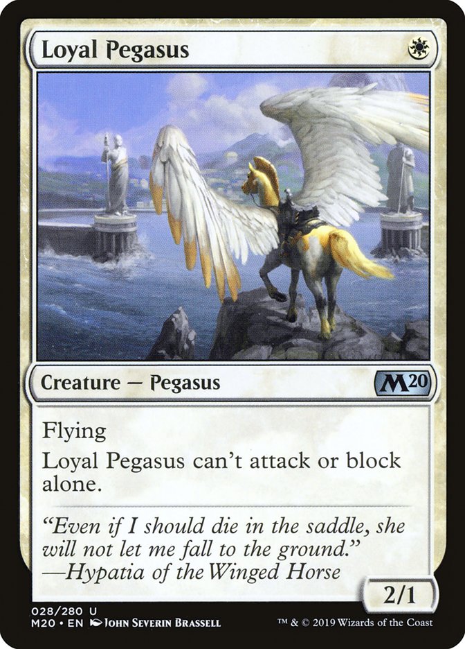 Loyal Pegasus [Core Set 2020] | Game Grid - Logan
