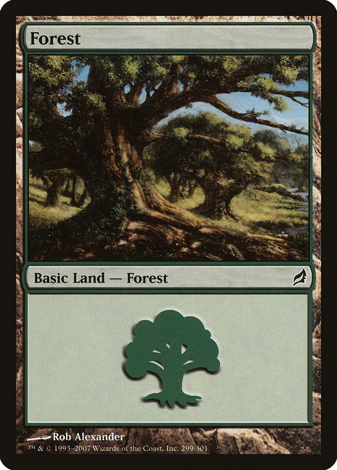 Forest (299) [Lorwyn] | Game Grid - Logan