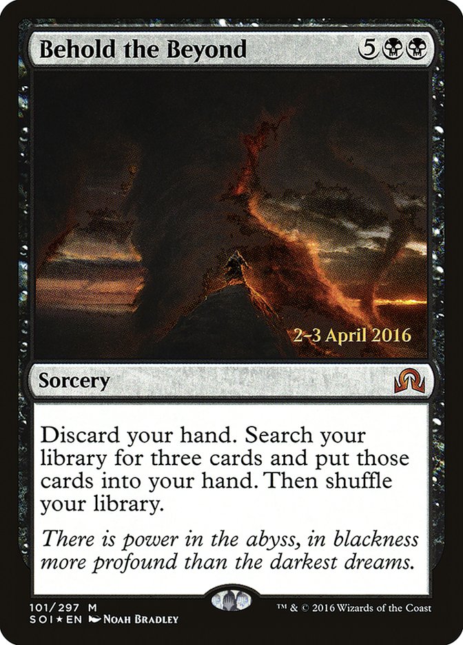 Behold the Beyond [Shadows over Innistrad Prerelease Promos] | Game Grid - Logan