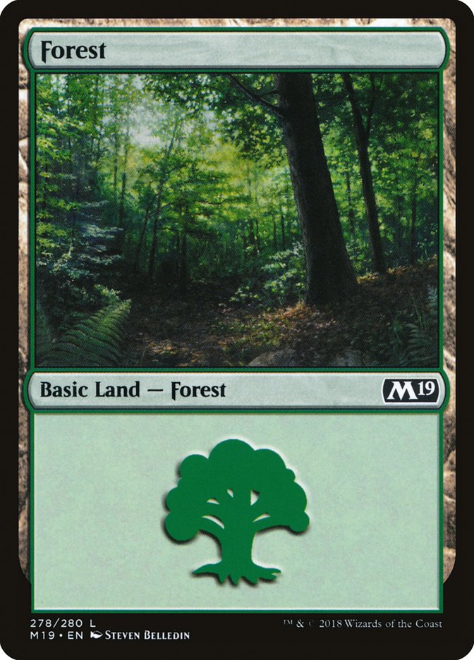 Forest (278) [Core Set 2019] | Game Grid - Logan