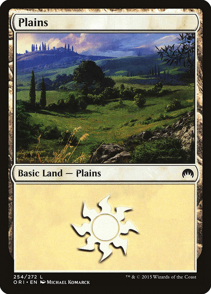 Plains (254) [Magic Origins] | Game Grid - Logan