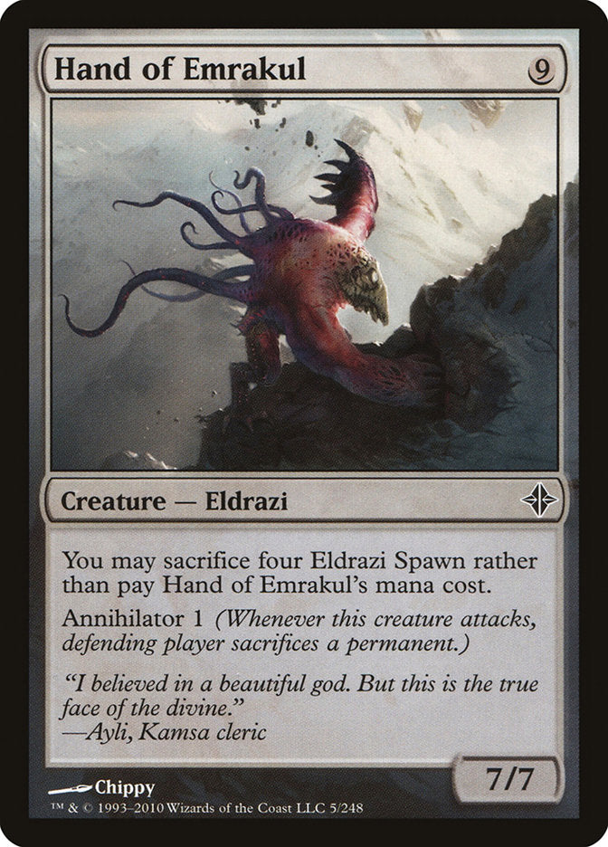 Hand of Emrakul [Rise of the Eldrazi] | Game Grid - Logan