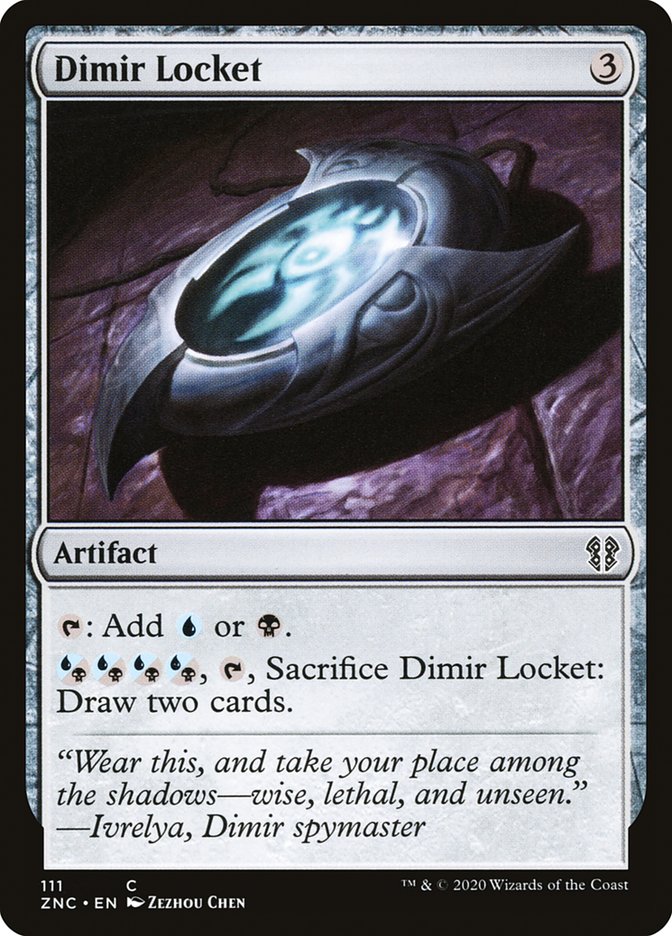 Dimir Locket [Zendikar Rising Commander] | Game Grid - Logan