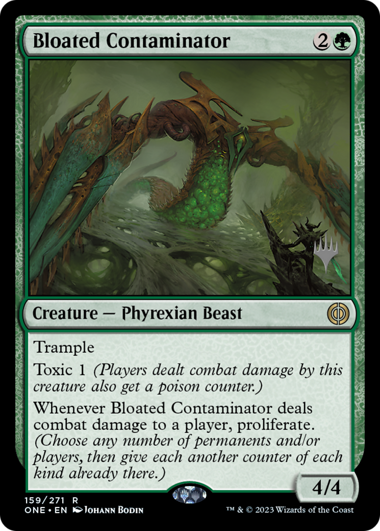 Bloated Contaminator (Promo Pack) [Phyrexia: All Will Be One Promos] | Game Grid - Logan