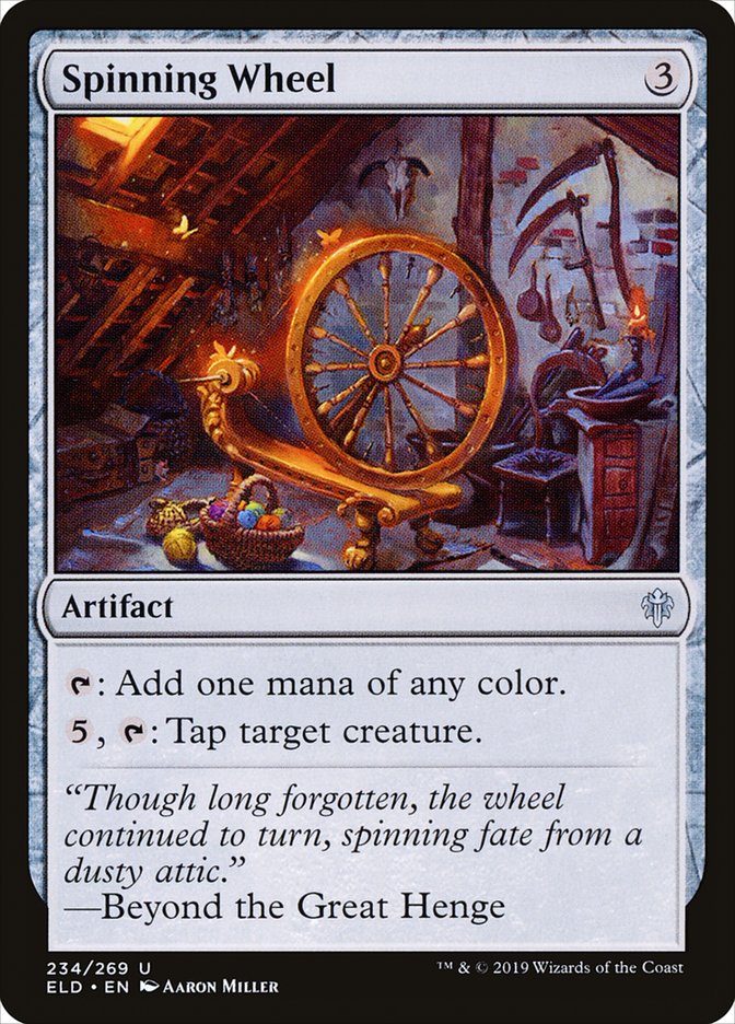 Spinning Wheel [Throne of Eldraine] | Game Grid - Logan