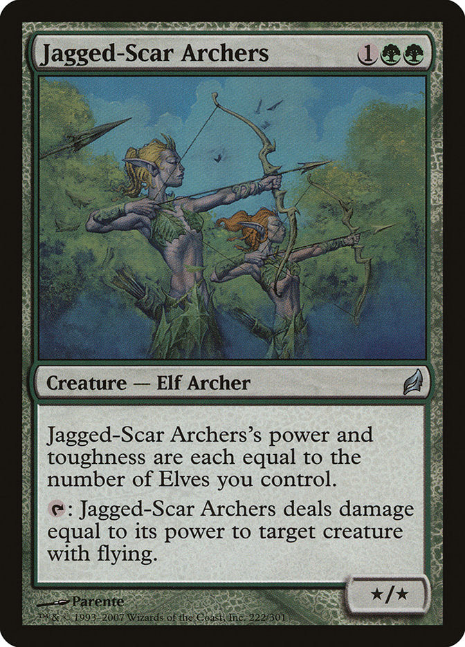 Jagged-Scar Archers [Lorwyn] | Game Grid - Logan