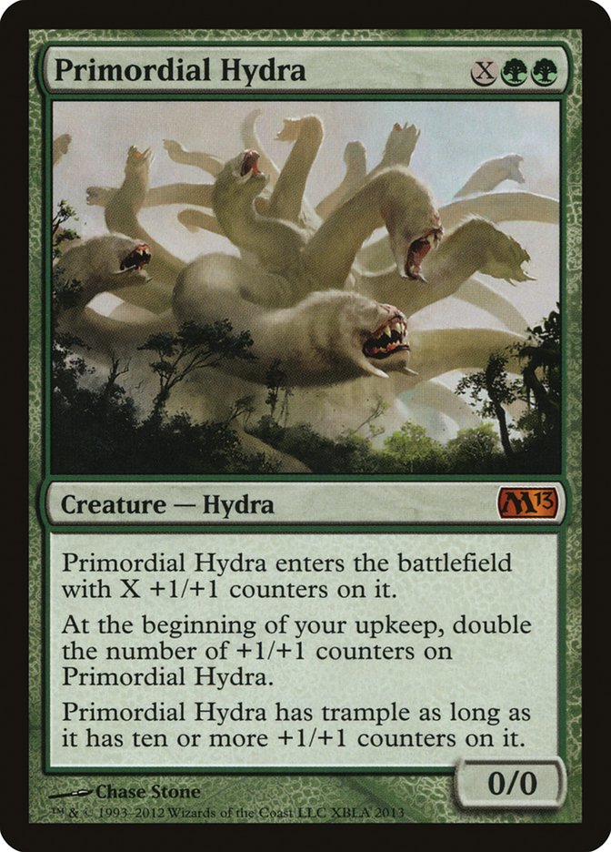Primordial Hydra (Duels of the Planeswalkers Promos) [Duels of the Planeswalkers Promos 2013] | Game Grid - Logan