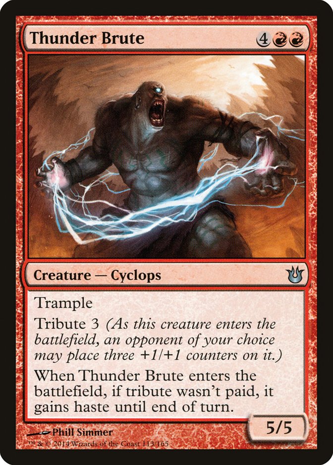 Thunder Brute [Born of the Gods] | Game Grid - Logan