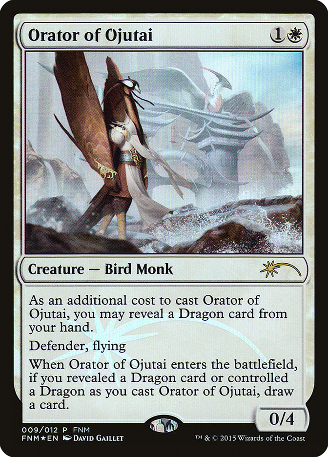 Orator of Ojutai [Friday Night Magic 2015] | Game Grid - Logan