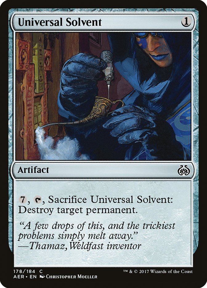 Universal Solvent [Aether Revolt] | Game Grid - Logan