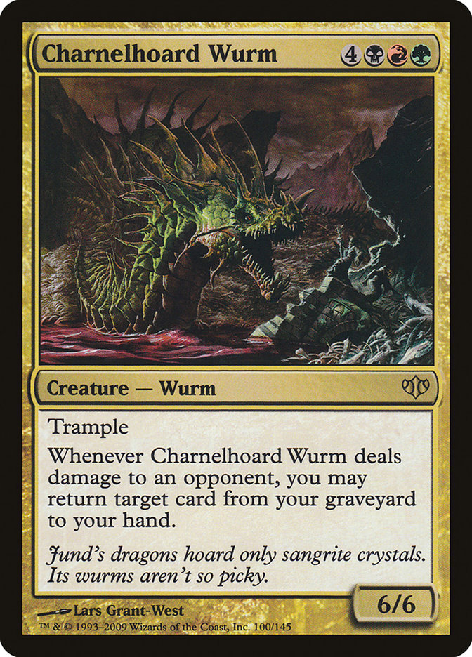 Charnelhoard Wurm [Conflux] | Game Grid - Logan