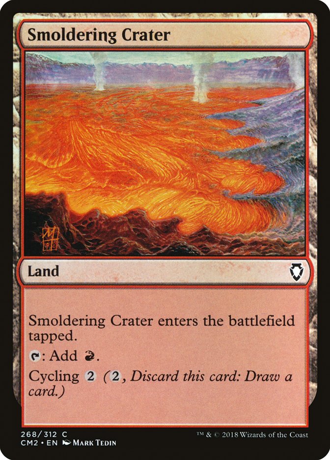 Smoldering Crater [Commander Anthology Volume II] | Game Grid - Logan