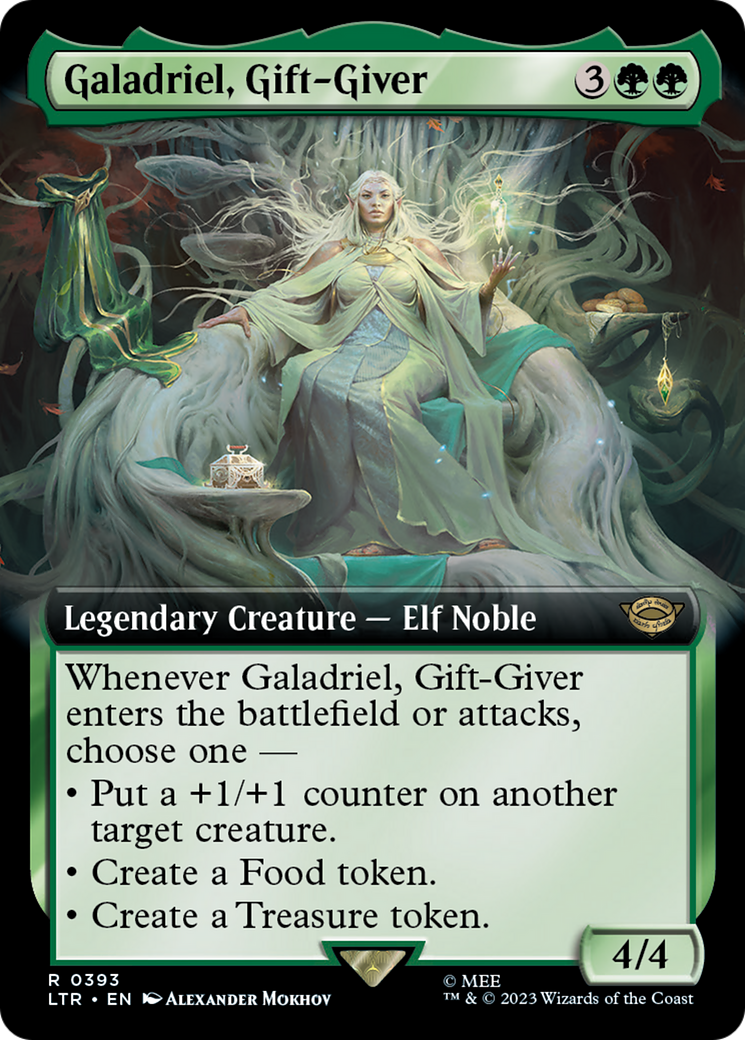 Galadriel, Gift-Giver (Extended Art) [The Lord of the Rings: Tales of Middle-Earth] | Game Grid - Logan