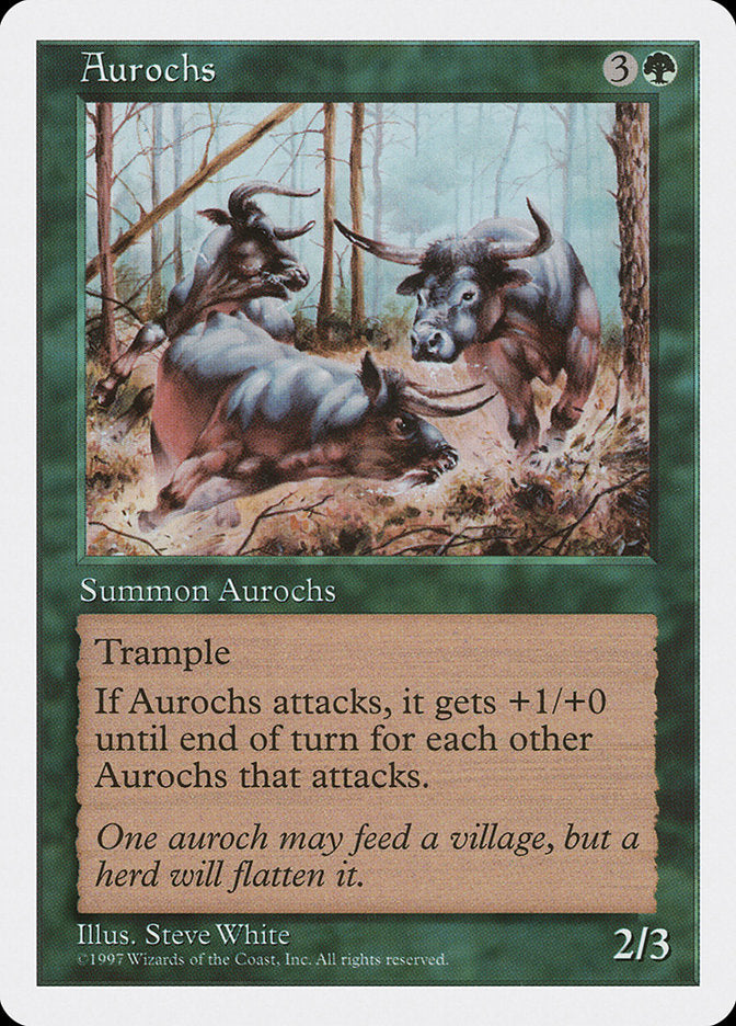 Aurochs [Fifth Edition] | Game Grid - Logan