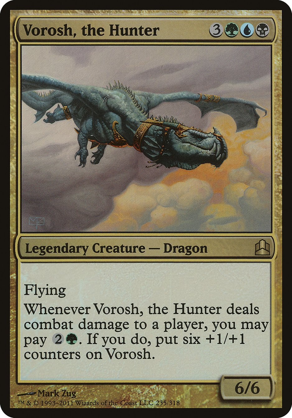 Vorosh, the Hunter (Oversized) [Commander 2011 Oversized] | Game Grid - Logan