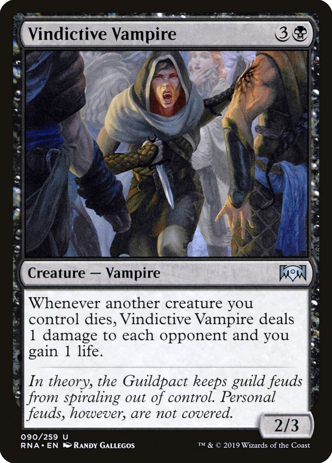Vindictive Vampire [Ravnica Allegiance] | Game Grid - Logan