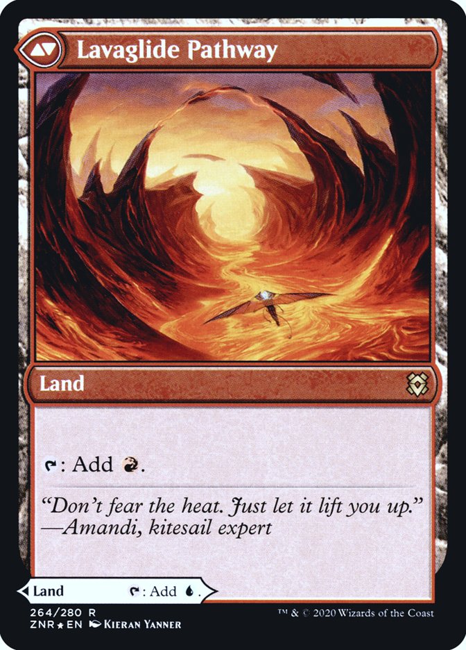 Riverglide Pathway // Lavaglide Pathway [Zendikar Rising Prerelease Promos] | Game Grid - Logan