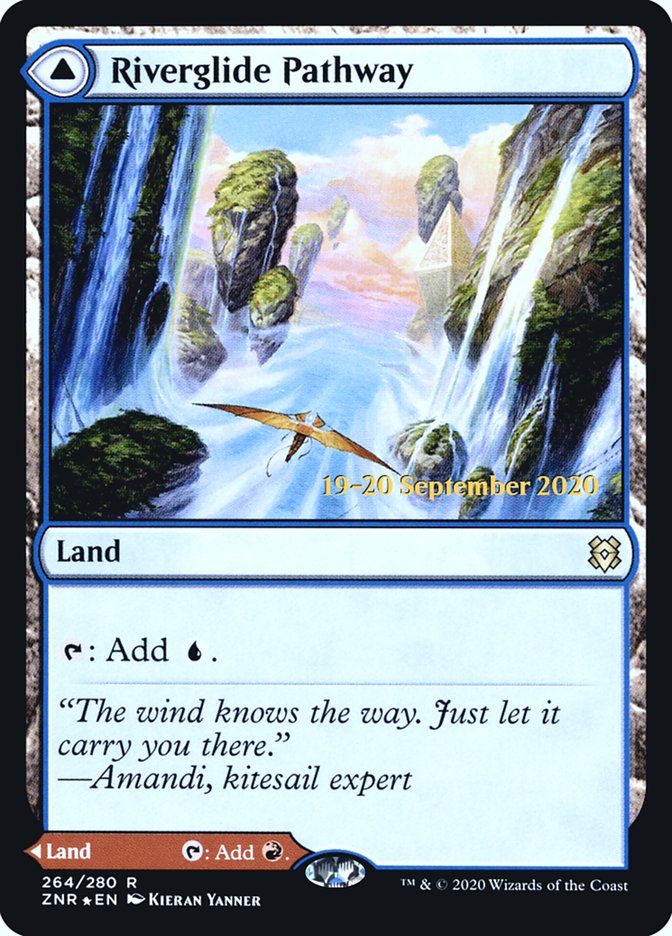 Riverglide Pathway // Lavaglide Pathway [Zendikar Rising Prerelease Promos] | Game Grid - Logan