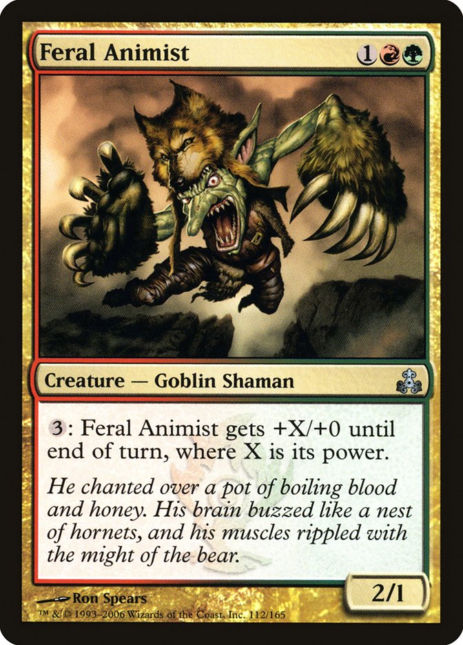 Feral Animist [Guildpact] | Game Grid - Logan