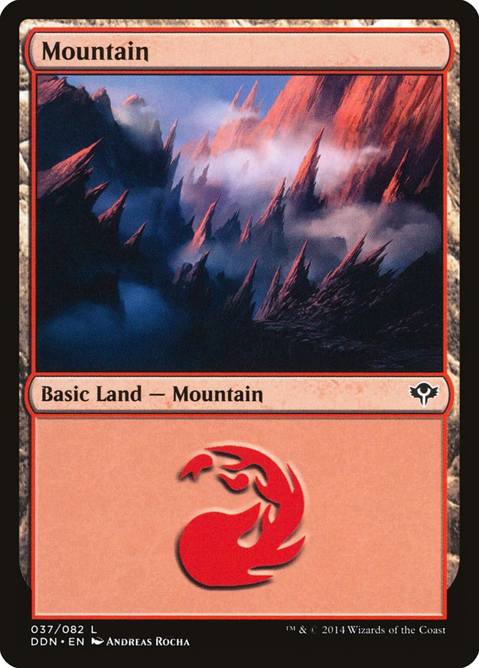 Mountain (37) [Duel Decks: Speed vs. Cunning] | Game Grid - Logan