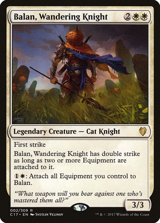 Balan, Wandering Knight [Commander 2017] | Game Grid - Logan