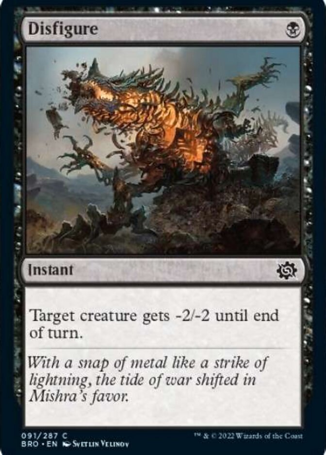 Disfigure [The Brothers' War] | Game Grid - Logan