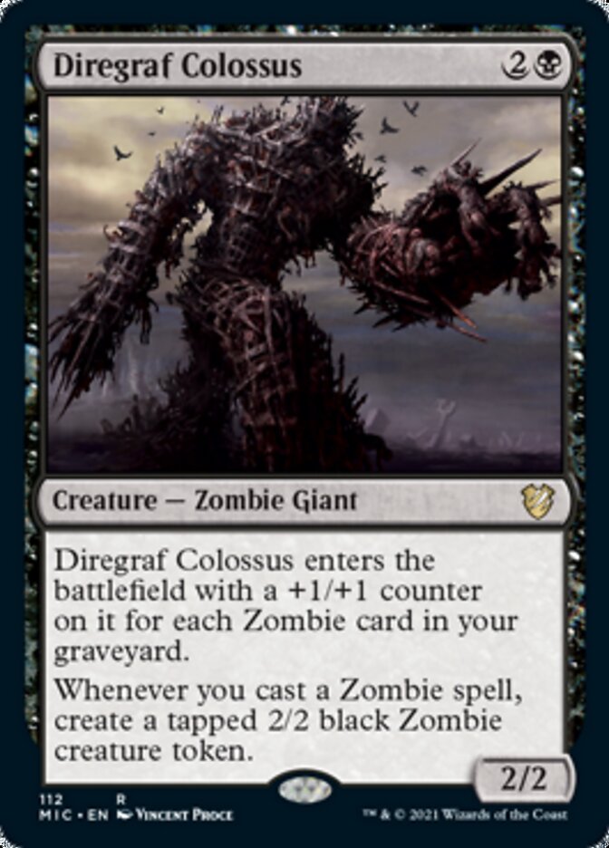 Diregraf Colossus [Innistrad: Midnight Hunt Commander] | Game Grid - Logan