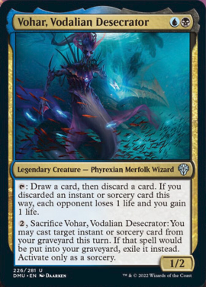 Vohar, Vodalian Desecrator [Dominaria United] | Game Grid - Logan