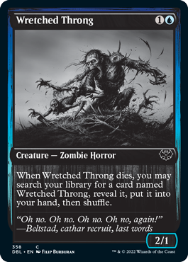 Wretched Throng [Innistrad: Double Feature] | Game Grid - Logan