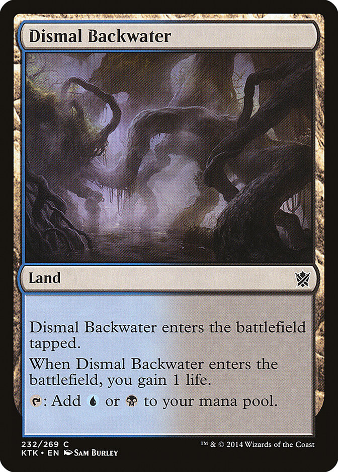 Dismal Backwater [Khans of Tarkir] | Game Grid - Logan