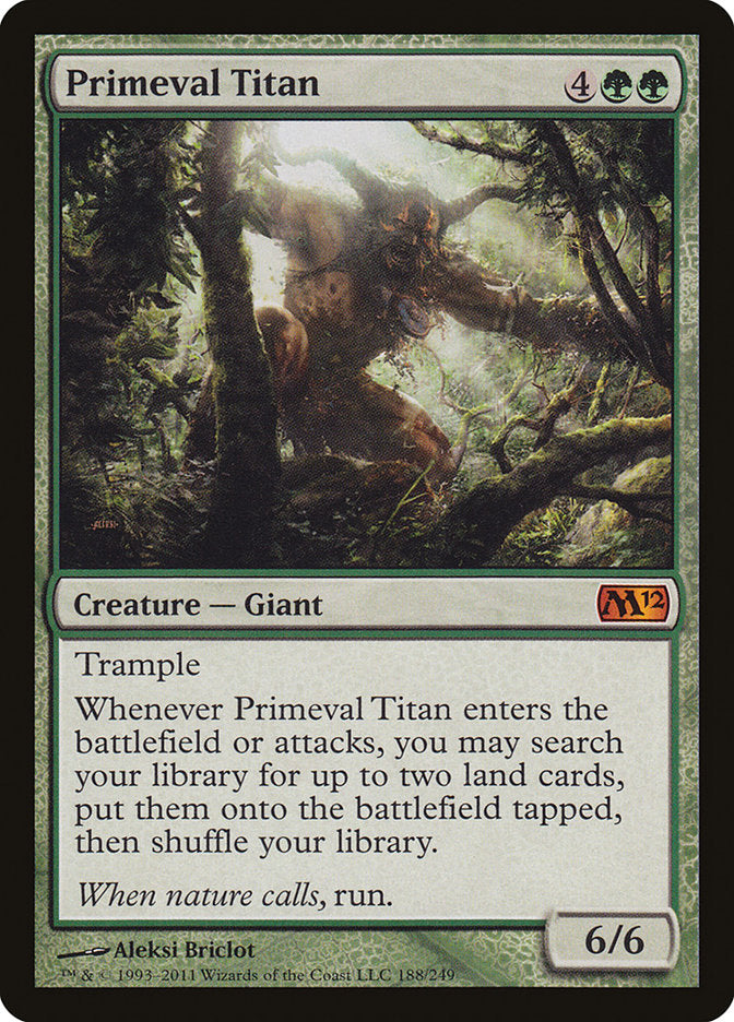 Primeval Titan [Magic 2012] | Game Grid - Logan