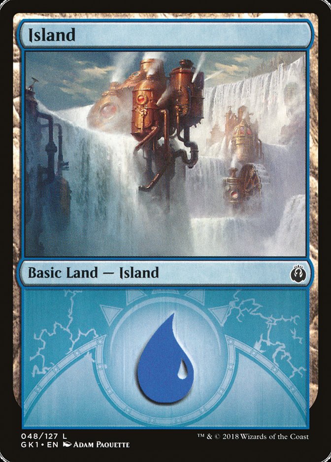 Island (48) [Guilds of Ravnica Guild Kit] | Game Grid - Logan