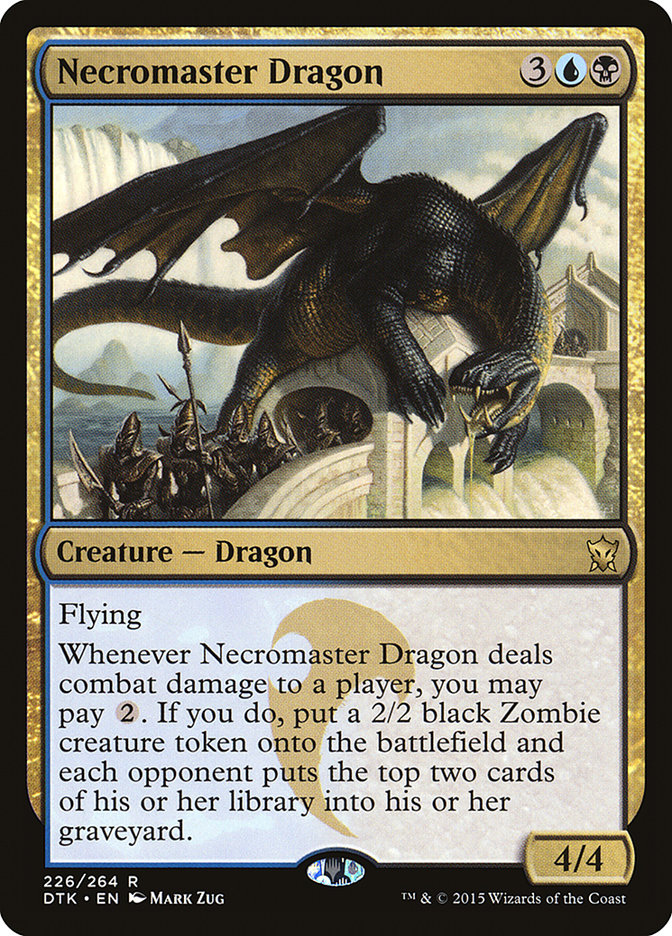 Necromaster Dragon [Dragons of Tarkir] | Game Grid - Logan