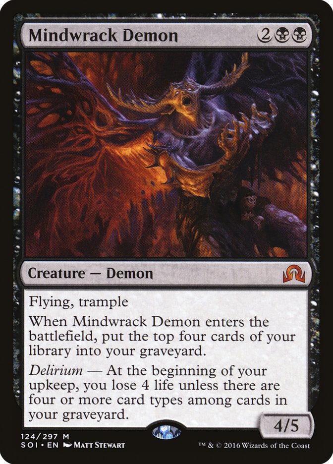 Mindwrack Demon [Shadows over Innistrad] | Game Grid - Logan