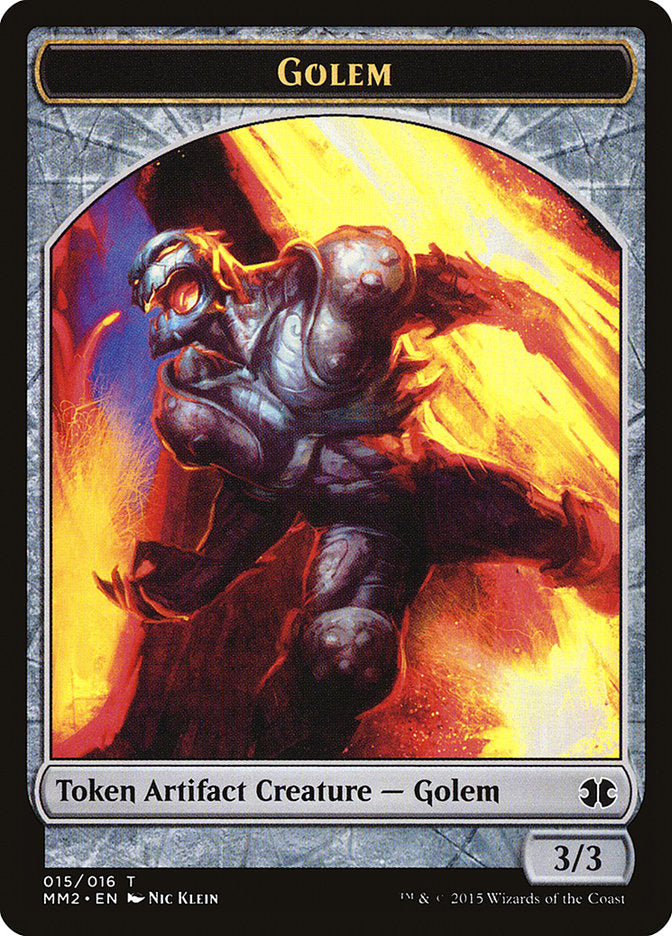 Golem Token [Modern Masters 2015 Tokens] | Game Grid - Logan