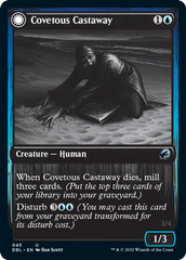 Covetous Castaway // Ghostly Castigator [Innistrad: Double Feature] | Game Grid - Logan