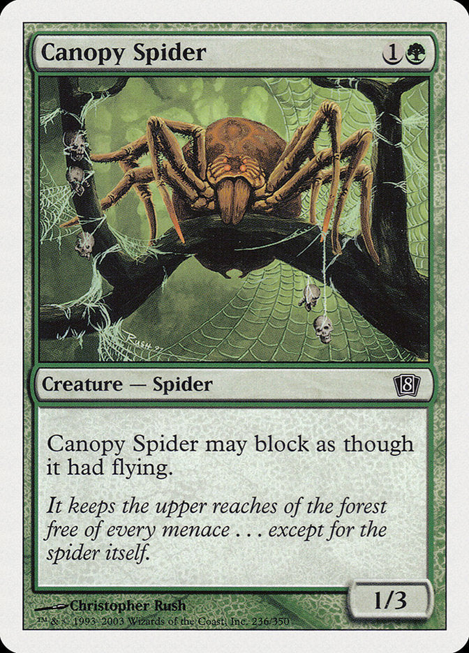 Canopy Spider [Eighth Edition] | Game Grid - Logan