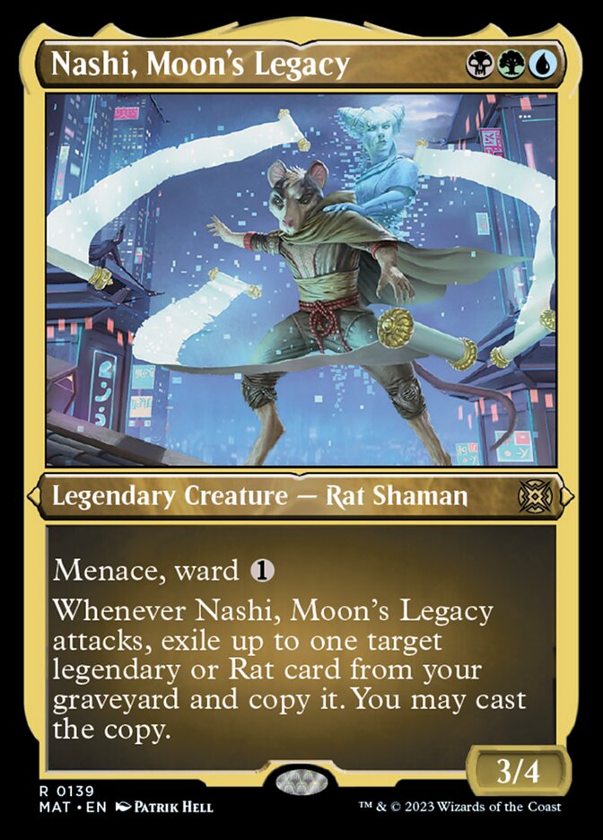 Nashi, Moon's Legacy (Foil Etched) [March of the Machine: The Aftermath] | Game Grid - Logan