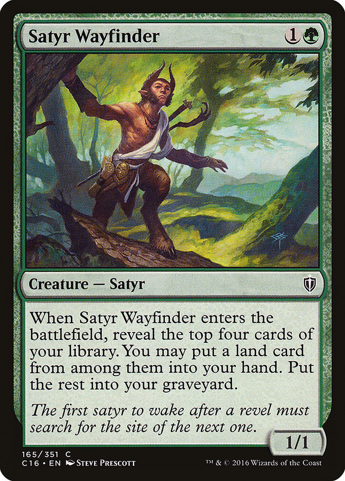 Satyr Wayfinder [Commander 2016] | Game Grid - Logan