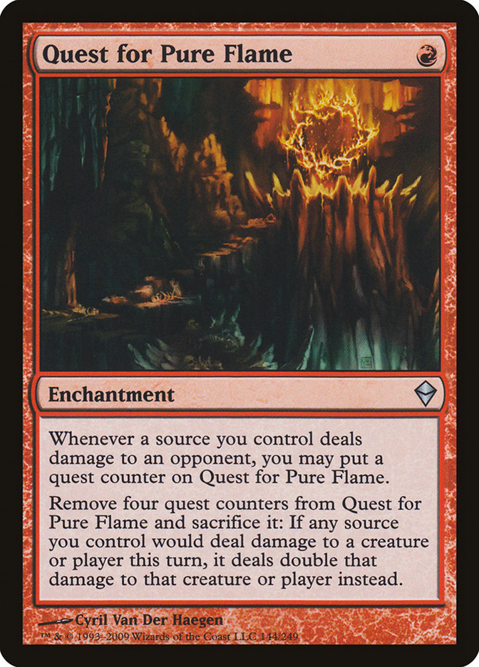 Quest for Pure Flame [Zendikar] | Game Grid - Logan