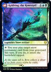 Jorn, God of Winter // Kaldring, the Rimestaff [Kaldheim Prerelease Promos] | Game Grid - Logan